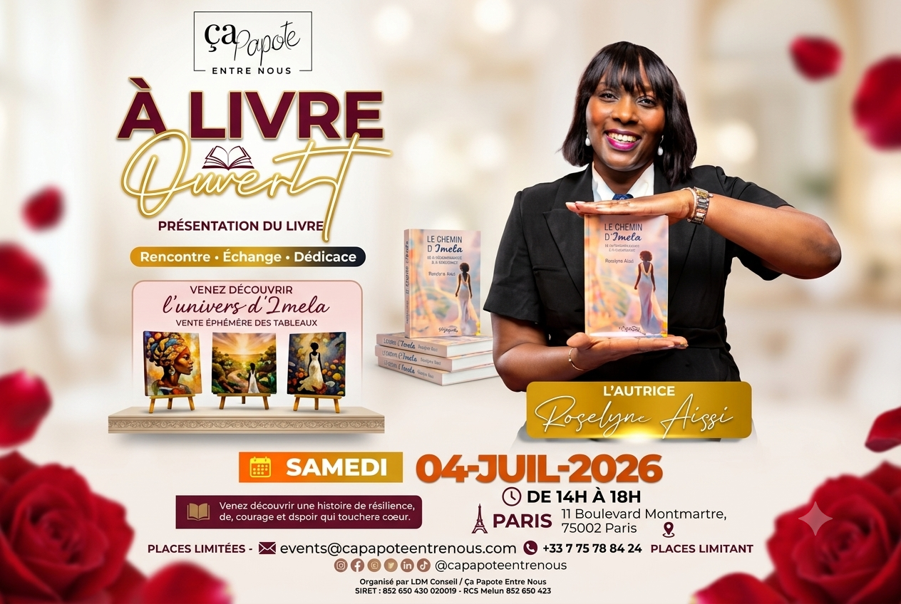 À la rencontre de Roselyne Aissi et de son œuvre inspirante Le Chemin d'Imela